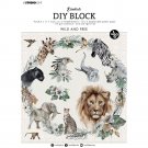 Studio Light A4 DIY BLOCK Essentials nr.18 - Wild and Free (32 sheets)