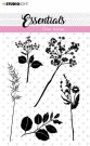Studio Light A7 Clear Stamp - Flowers & leaves Essentials nr.22