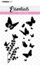 Studio Light A7 Clear Stamp - Butterflies Essentials nr.24