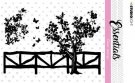 Studio Light A7 Clear Stamp - Fence & Trees Essentials nr.25