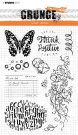 Studio Light A5 Clear Stamps - Grunge Collection nr.207