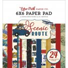 Echo Park 6"x6" Double-Sided Paper Pad - Scenic Route (24 sheets)