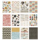 Simple Stories Sticker Book - Simple Vintage Ancestry (12 Sheets, 657 pack)