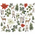 Simple Stories Bits & Pieces - Simple Vintage Rustic Christmas Woodland (39 pieces)