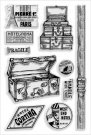 Stampendous Perfectly Clear Stamp Set - Baggage Claim