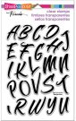 Stampendous Perfectly Clear Stamps - Brush Alphabet Caps