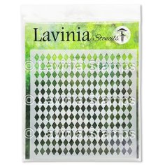 Lavinia Stamps Stencils - Diamond Chequerboard