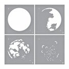 Spellbinders Layered Full Moon Stencils