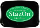 Tsukineko StazOn Ink Pad - Eden Green