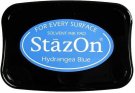 Tsukineko StazOn Ink Pad - Hydrangea Blue