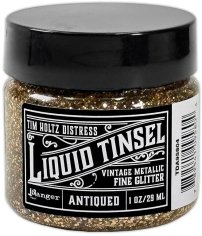 Tim Holtz Distress Liquid Tinsels - Fine Antiqued (29 ml)