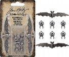 Tim Holtz Idea-Ology Metal Adornments - Halloween (8 pack)