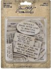 Tim Holtz Idea-ology - Quote Chips Labels