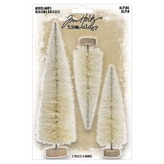 Tim Holtz Idea-Ology - Christmas Woodland Tree Alpine Trio