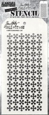 Tim Holtz Layered Stencil - Retro Pinwheel
