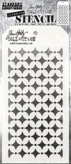 Tim Holtz Layered Stencil - Retro Diamond
