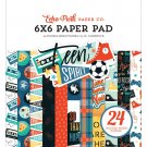 Echo Park 6”x6” Paper Pad - Teen Spirit Boy (24 sheets)