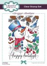 Creative Expressions A6 Designer Boutique Clear Stamps - Snowy Wishes