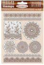 Stamperia 14x18cm Natural Rubber Cling Stamps - Passion Lace