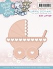 Yvonne Creations Dies - Smiles Hugs and Kisses Baby Carriage