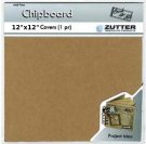 Zutter Bind-It-All 3mm Corrugated Board ca 33x33cm 13"x13" - Kraft (2 pack)