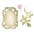 Sizzix Originals Die - Frame, Leaves & Flower