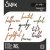 Sizzix Thinlits Die Set - Classic Halloween Handwriting (10 dies)