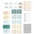 Sizzix Essentials A5 Clear Stamp Set by 49 and Market with Framelits Dies - Forever Journal (17+4 pieces)