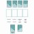 Sizzix Clear Stamps with Framelits Dies - Painted Palettes (13 pack)