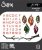 Sizzix Thinlits Die Set - Vault Leaves + Sticks by Tim Holtz (43 dies)