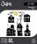 Sizzix Thinlits Die Set - Vault Ghost Town by Tim Holtz (11 dies)
