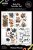 Arden Creative Studio 6”x8” Rub-On Transfer Set - Wicked Woods