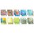 Craft Consortium Essential Craft Papers 6”x6” Paper Pad - Ink Drops Earth (40 sheets)