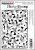 Darkroom Door Unmounted Rubber Stamp - Frangipani
