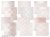 Decorer 8”x8” Paper Pack - Damask in Pink (12 sheets)