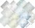 Decorer 8”x8” Paper Pack - Damask in Blue (12 sheets)