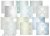 Decorer 8”x8” Paper Pack - Damask in Blue (12 sheets)