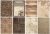 Stamperia Assorted A6 Rice Paper - Coffee And Chocolate Backgrounds (8 sheets)