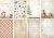 Stamperia A6 Rice Paper Backgrounds - Gear up for Christmas (8 sheets)