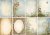 Stamperia A6 Rice Paper Backgrounds - Hidden Grove (8 sheets)