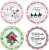 JustRite Stampers Original Stamp Set - Christmas Treasures (8 pieces)