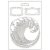 Stamperia A5 Soft Mould - Silent Sea Wave