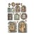Stamperia A5 Silicon Mould - Hidden Grove Door and Window