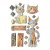 Stamperia A5 Silicon Mould - Furry Friends Cats