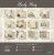 Papers For You 6”x6” Double-sided Paper Pack - Bloody Mary Mini Scrap (24 sheets)