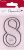 Docrafts Typography Oversized Clear Stamp - 8