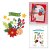 Spellbinders Etched Dies - Dear Santa Festive Floral Mix