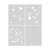 Hero Arts Stencils - Color Layering Meadow Blooms