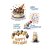 Spellbinders Rub-On Sheets - Birthday Cheers (2 pack)