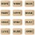 Tim Holtz Idea-Ology Adage Ticket Pad (96 tickets)